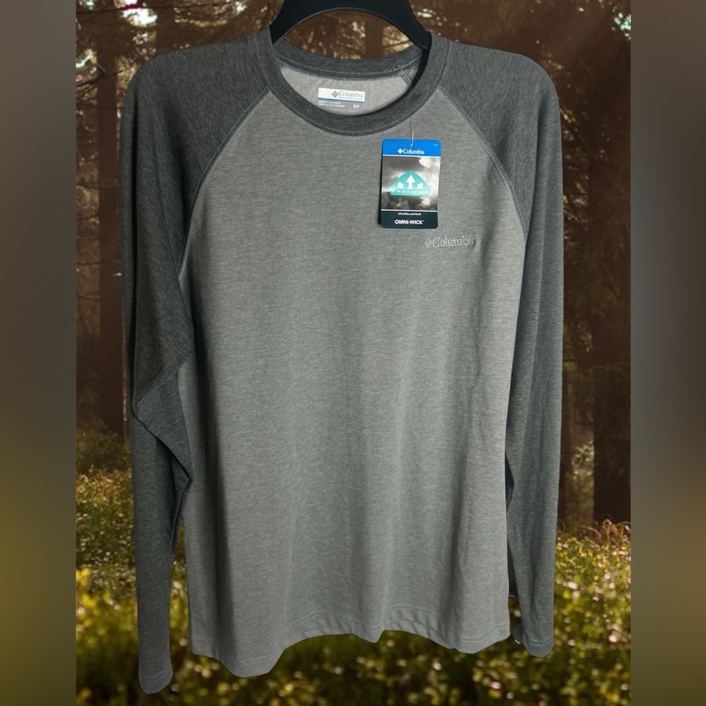🆕Men's Thistletown Hills Raglan Shirt by Columbia SZ Sm NWT